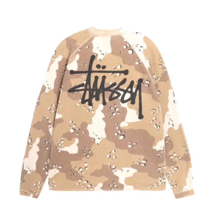 [BUNJANG] Stussy Thermal Desert Camo T-Shirt Medium / (M) 스투시 써멀 데저트 카모