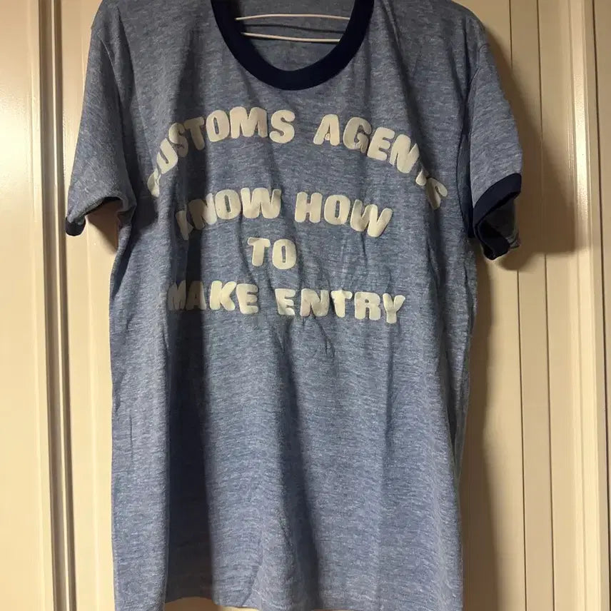 [BUNJANG] 1970s Hanes Ringer T-Shirt (Large) / 70s 헤인즈 빈티지 링거티