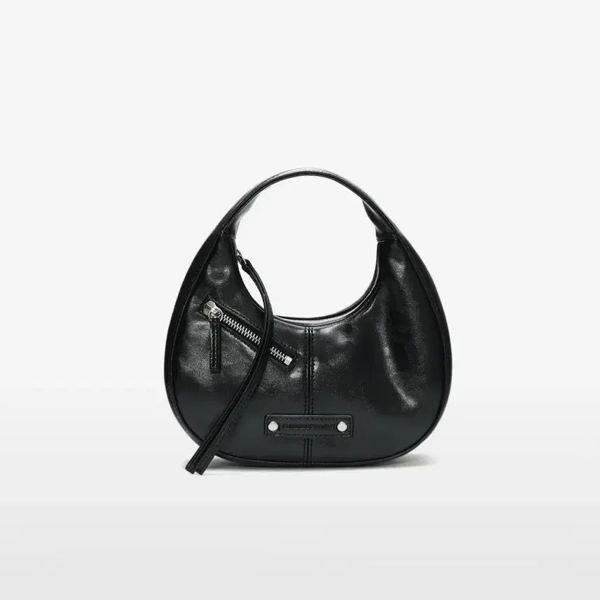 [BUNJANG] Sunburn Project Mini Pebble Bag Black / 썬번프로젝트 미니 페블백 블랙