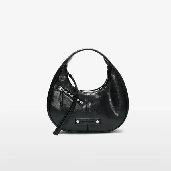 [BUNJANG] Sunburn Project Mini Pebble Bag Black / 썬번프로젝트 미니 페블백 블랙
