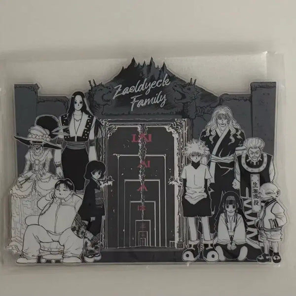 [BUNJANG] Hunter x Hunter Zoldyck Family Acrylic Frame / 헌터헌터 토가시전 조르딕가 아크릴 액자