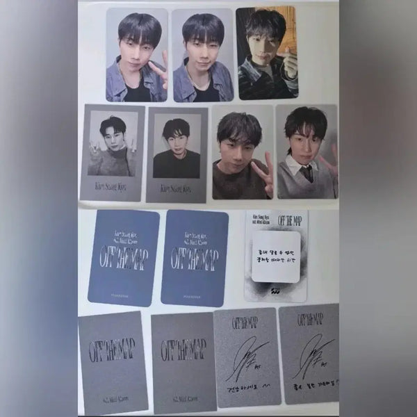 [BUNJANG] INFINITE Kim Sung-kyu OFF THE MAP Photocard Bundle Set / 인피니크 김성규 성규 OFF THE MAP 미공포 포카 일괄