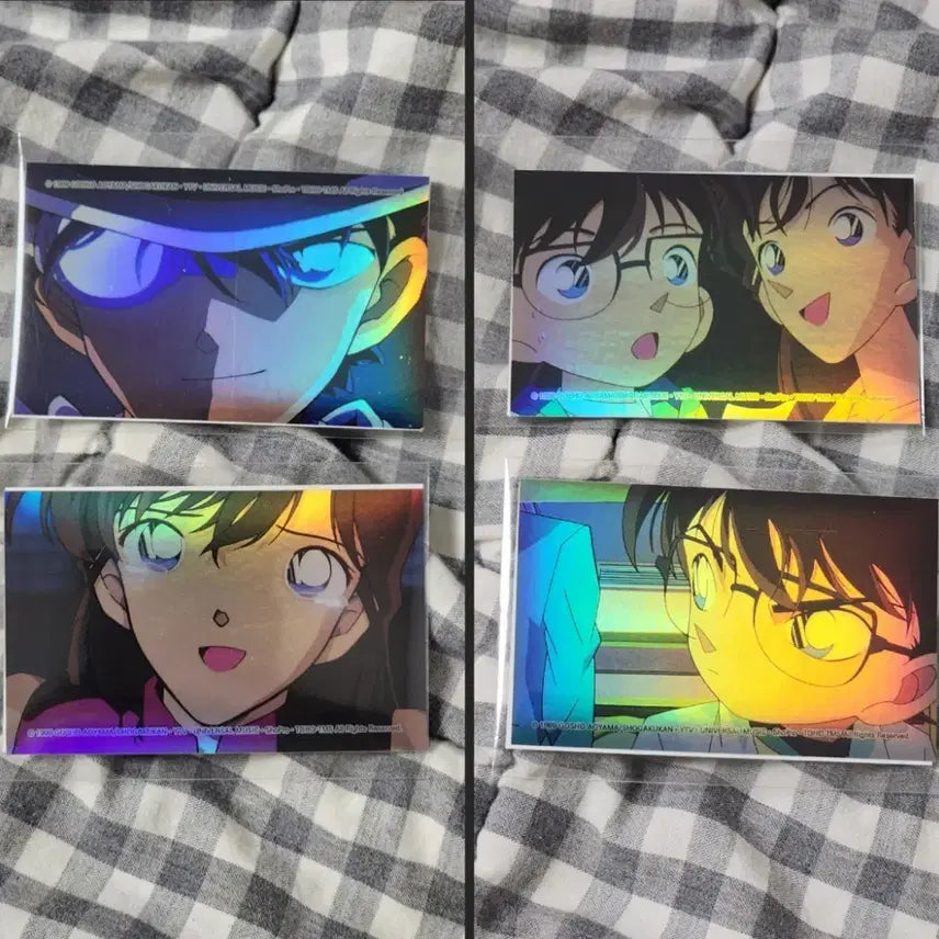 [BUNJANG] Detective Conan: The Last Wizard of the Century Pop-Up Exclusive Sticker Card Set / 명탐정코난 세기말의 마술사 팝업 특전 스티커 카드 / 괴도키드 미란 코난