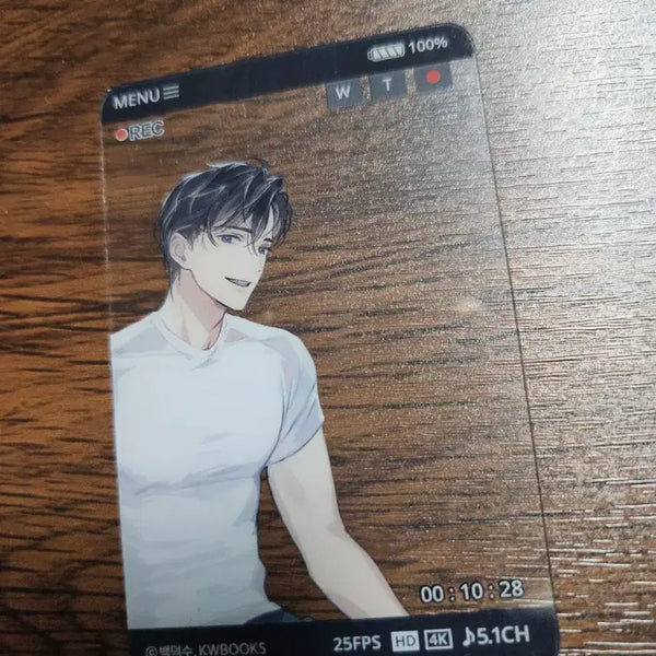 [BUNJANG] The Great Seven Author Ryu Cheong-woo Photocard / 데못죽 류청우 단행본 투명포카 판매합니다