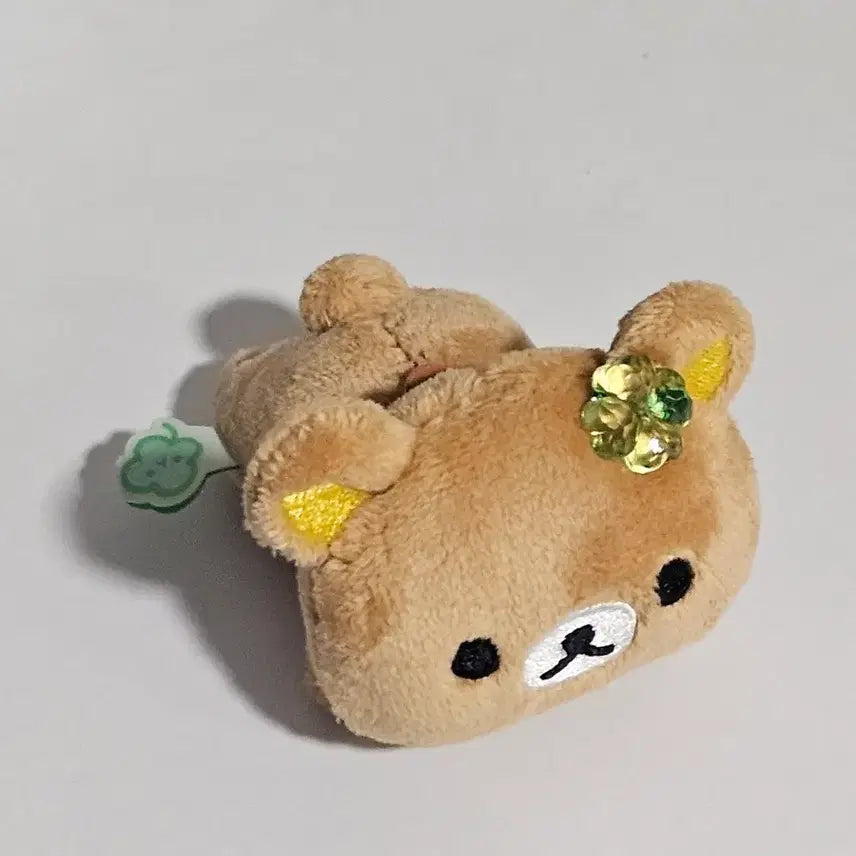 [BUNJANG] Rilakkuma 10th Anniversary Lucky Clover Tenori Doll / 리락쿠마 10주년 행운 클로버 테노리 인형