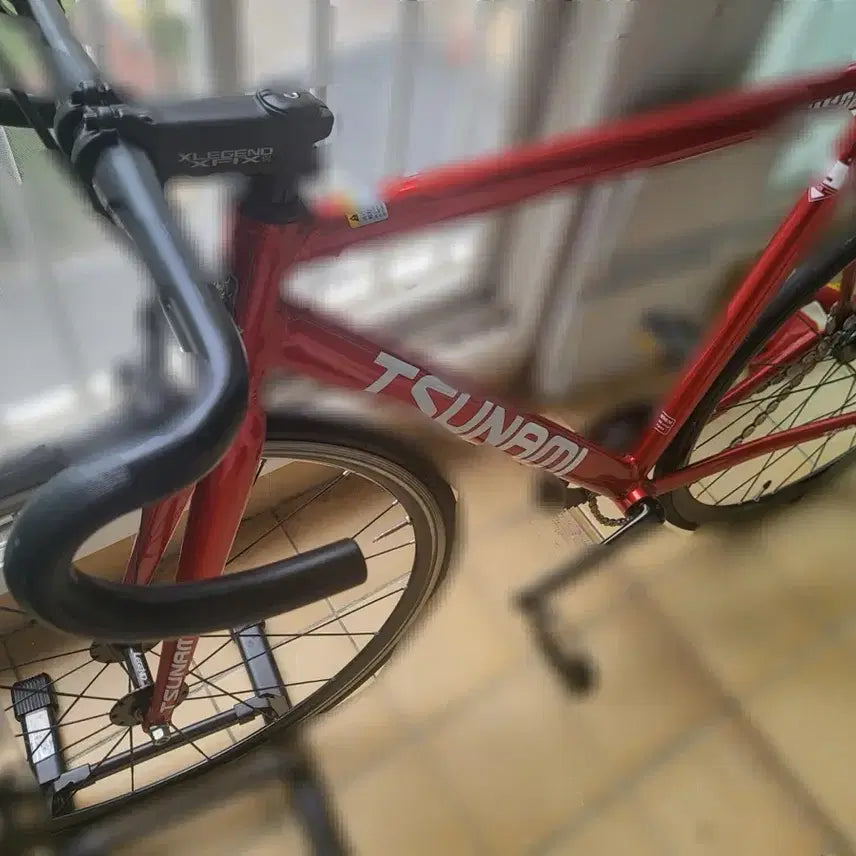[BUNJANG] Tsunami SNM100 Complete Bicycle - Red Wine, Large / 쓰나미 snm100 레드와인 L 완차