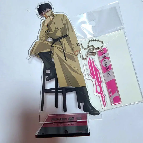 [BUNJANG] Kaiju No. 8 Narumi Aethernoresi Ring Acrylic Charm and Keychain Set / 괴수8호 나루미 에테르노레시 반지 아크릴, 키링 일괄