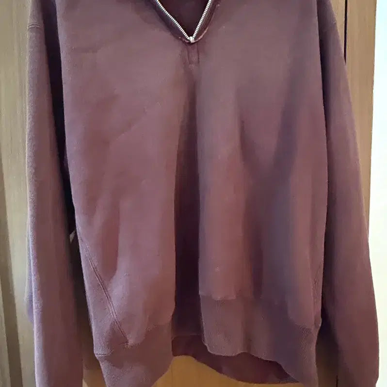 [BUNJANG] A.presse 25AW Half Zip-up Burgundy / [3] 25AW 아프레쎄 하프집업 버건디 A.presse