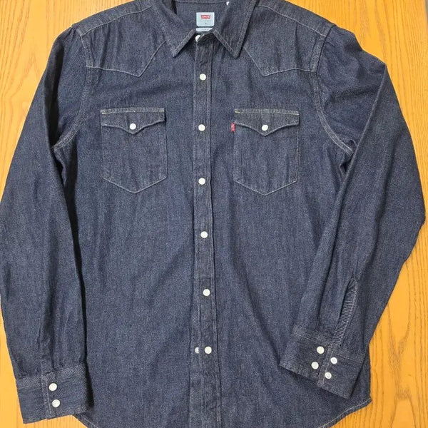 [BUNJANG] Levi's Western Denim Shirt - Size M / 리바이스 웨스턴 데님 셔츠 M