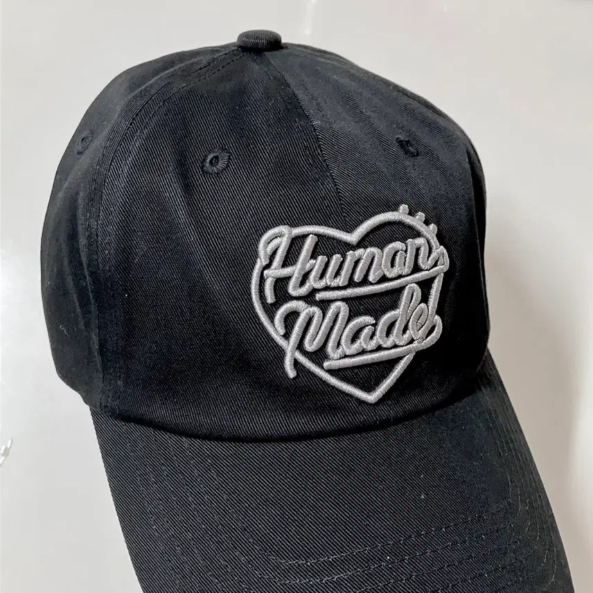 [BUNJANG] Human Made 6 Panel Ball Cap Black / 휴먼메이드 6패널 볼캡 블랙