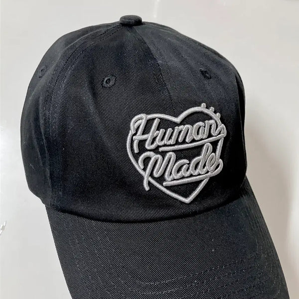 [BUNJANG] Human Made 6 Panel Ball Cap Black / 휴먼메이드 6패널 볼캡 블랙