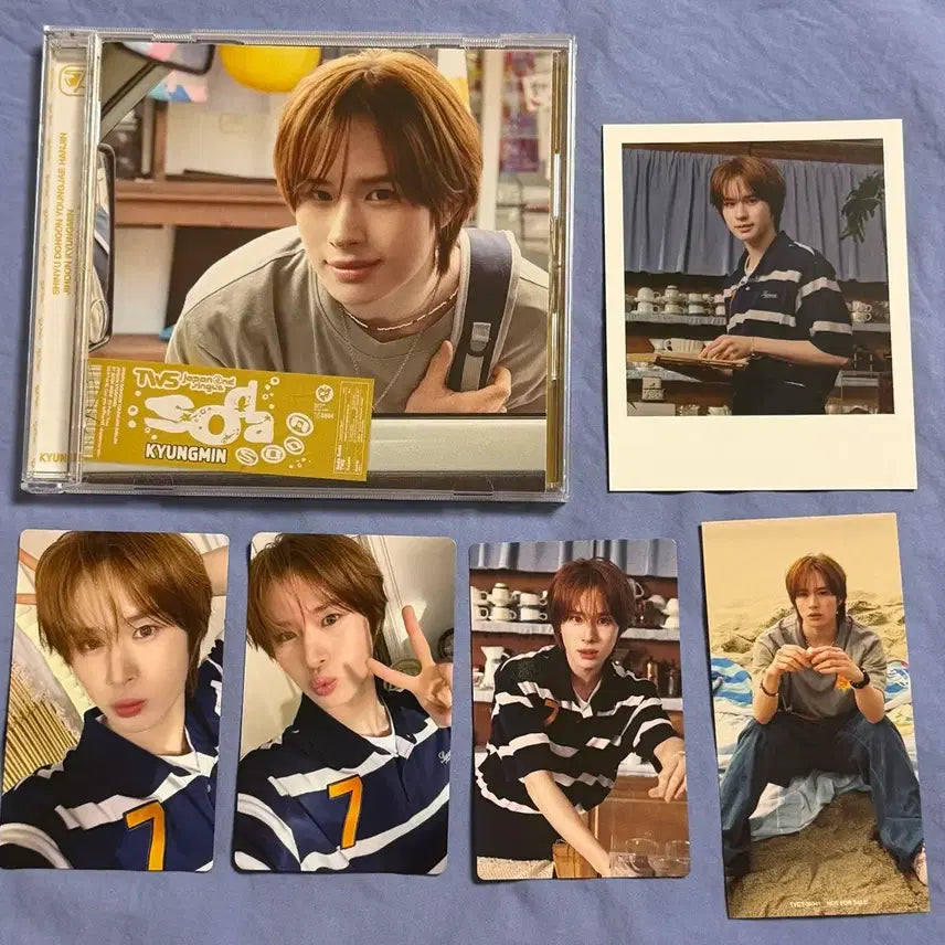 [BUNJANG] TWS SODA SODA Japan Individual Edition Kyomin Tower Records POB Photocard Full Set / 투어스 SODA SODA 일본 개인반 경민  타워레코드 특전포카 포함 풀세트