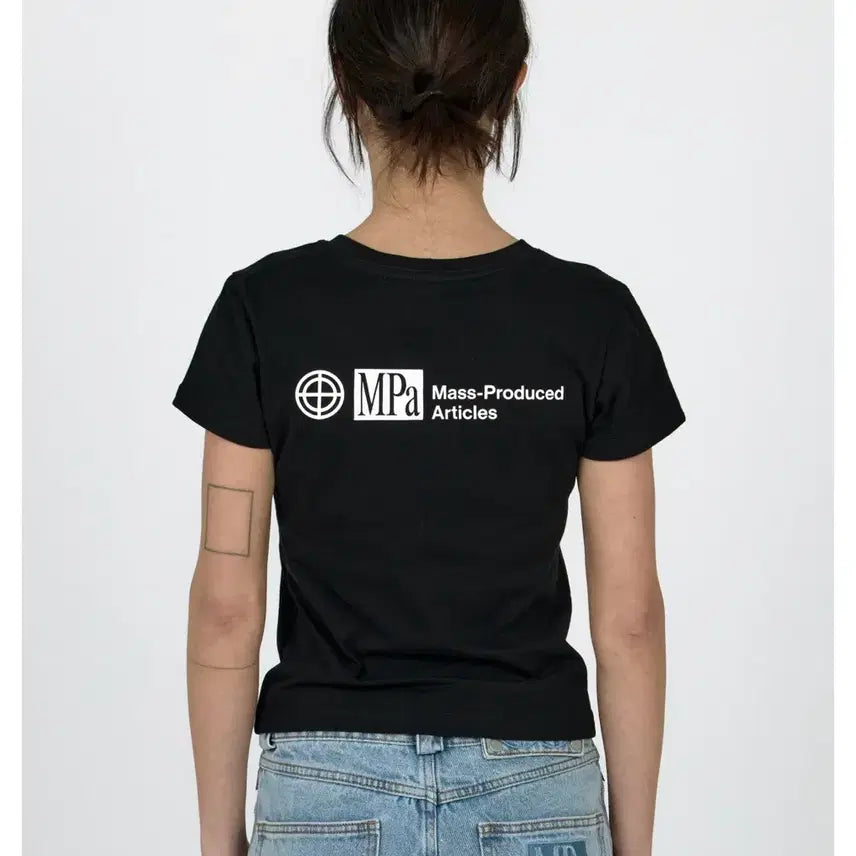 [BUNJANG] Plastic Product MPa Women's T-Shirt Black / MPa T-SHIRT WOMEN (BLACK)