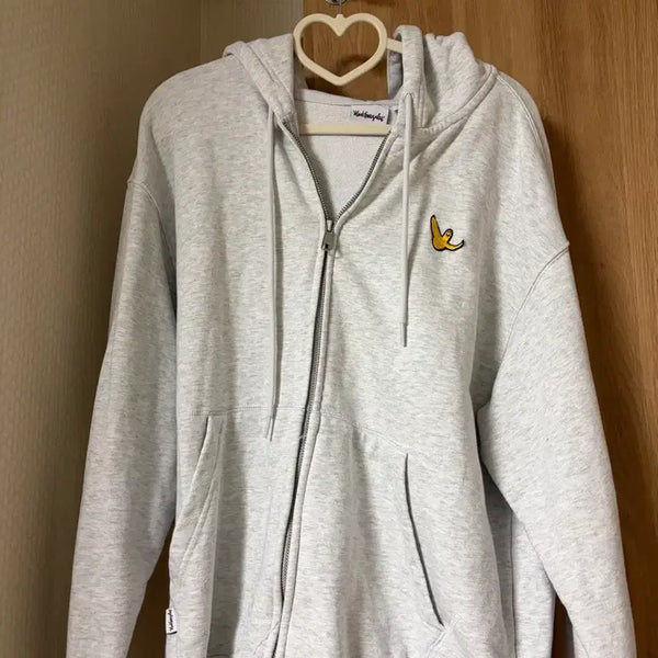 [BUNJANG] Mark Gonzales Angel Wappen Hooded Zip-Up (Unworn) / 마크곤잘레스 엔젤 와펜 후드 집업(미착용)