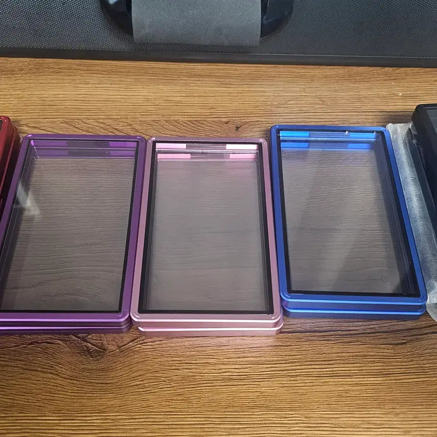 [BUNJANG] Card Case Metal Card Holder [Red, Purple, Pink, Blue, Black] for Graded Cards (PSA, CCG, CGC) / PSA, CCG, CGC 카드쉘 등급카드 메탈케이스 [레드, 퍼플, 핑크, 블루, 블랙]  포켓몬카드,원피스카드