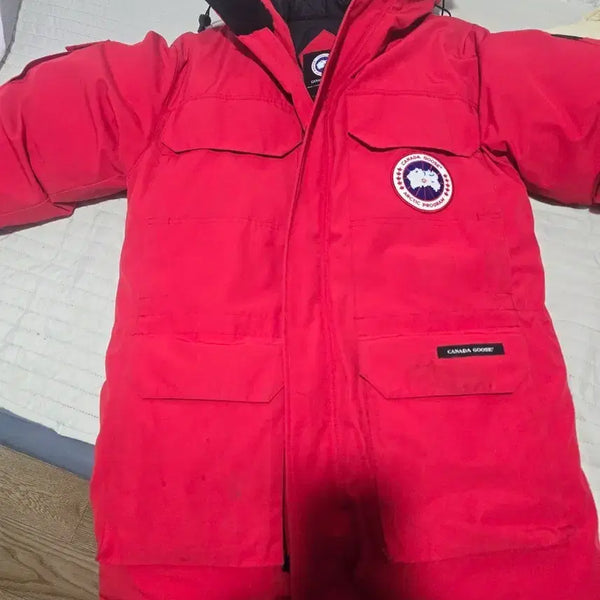 [BUNJANG] Canada Goose Expedition Puffer Jacket Red XS / 캐나다구스 익스페디션 XS 레드