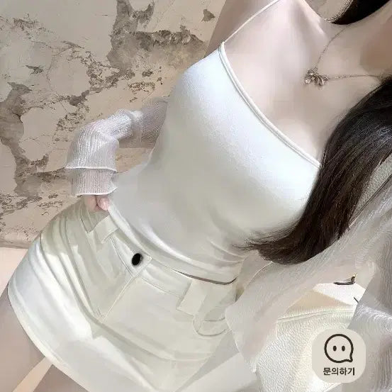 [BUNJANG] Miel Lena Tension Line Skirt XS / 미엘르 리에나 텐션 라인 스커트 xs