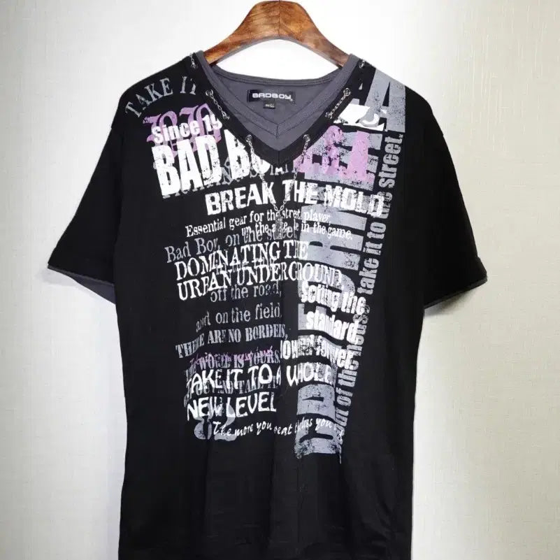 [BUNJANG] BADBOY Layered T-Shirt XL / BADBOY -  layered t-shirt
