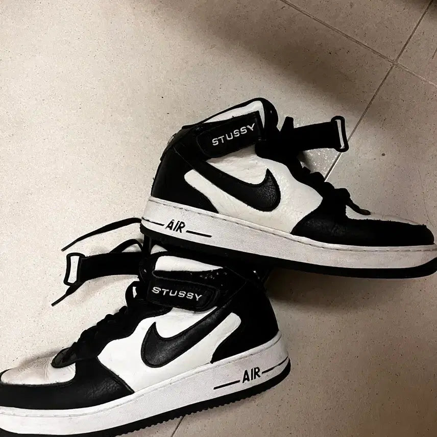 [BUNJANG] Nike x Stussy Air Force 1 '07 (Size 275) / 나이키 스투시 콜라보 에어포스(275) 급처!!!!!