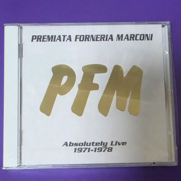 [BUNJANG] PFM Absolutely Live 1971-1978 CD / [미개봉/CD] PFM Absolutely Live 1971-1978