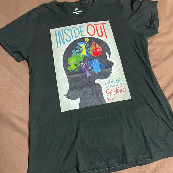 [BUNJANG] Disney Inside Out Vintage T-Shirt / 빈티지 인사이드아웃 디즈니 티셔츠-c006