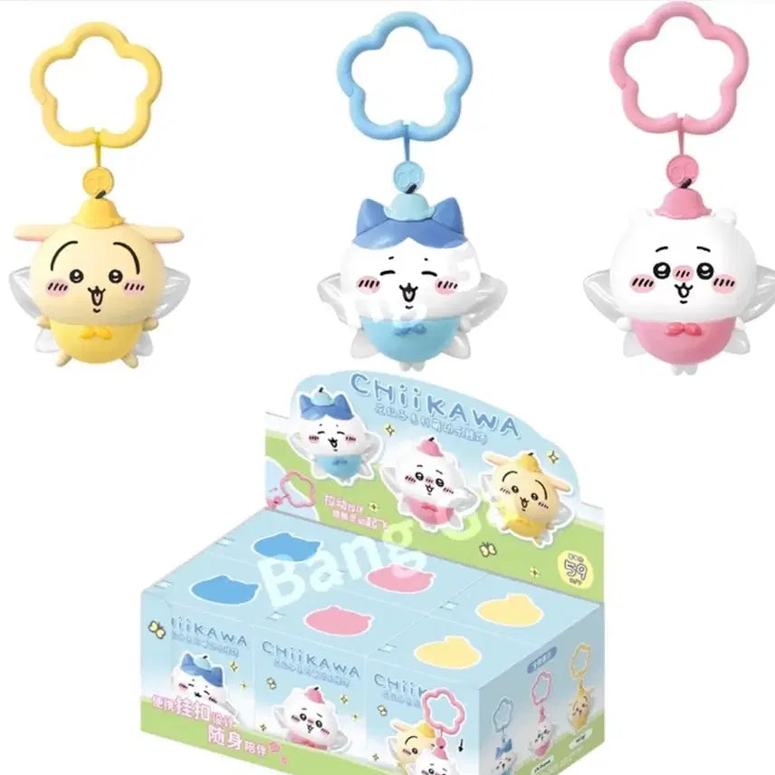 [BUNJANG] Chiikawa, Hachiware, Usagi Fairy Series Keychains (Set of 3) / 치이카와,하치와레, 우사기 페어리시리즈 키링 3종
