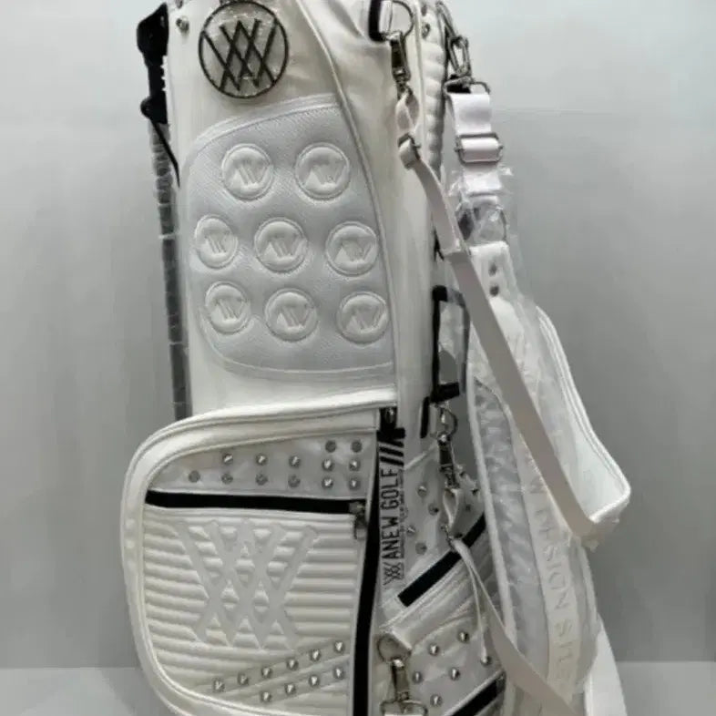 [BUNJANG] Anew Golf Stand Bag White / 어뉴 골프 스탠드백