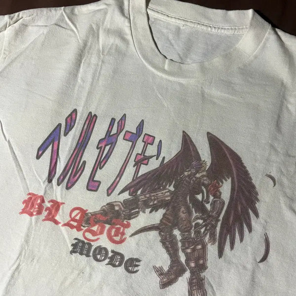 [BUNJANG] Vintage Digimon Beelzemon T-Shirt / 빈티지 디지몬 베르제브몬 티셔츠-c006