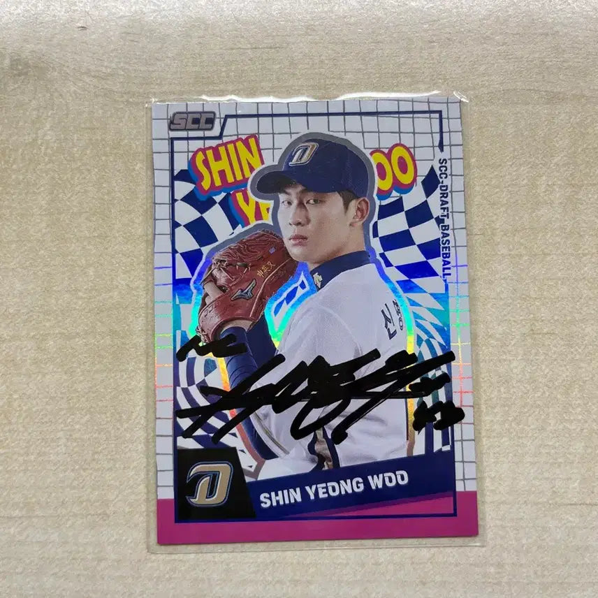 [BUNJANG] NC Dinos Shin Yeong-woo SCC Autographed Photocard / nc다이노스 신영우 scc 친필 싸인 포토카드