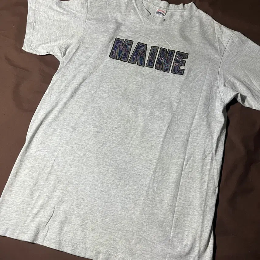 [BUNJANG] 90s Single Stitch Mélange Vintage T-Shirt / 90S 싱글스티치 멜란지 빈티지 티셔츠-c006