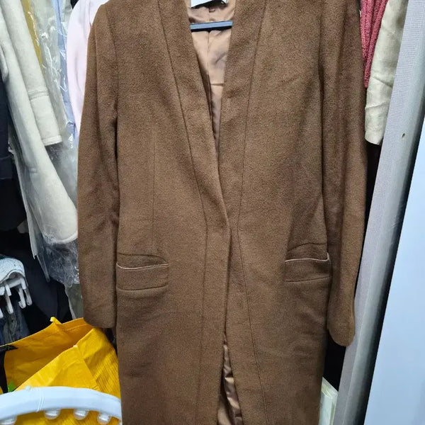 [BUNJANG] MOJO.S.PINE Cashmere Blend Long Jacket / 모조에스핀 고급원단 롱자켓