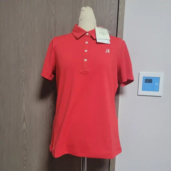 [BUNJANG] JUARR Golf Short Sleeve Polo Shirt Red Size 90 / 새상품) JUARR 주르 골프 반팔 카라티 90