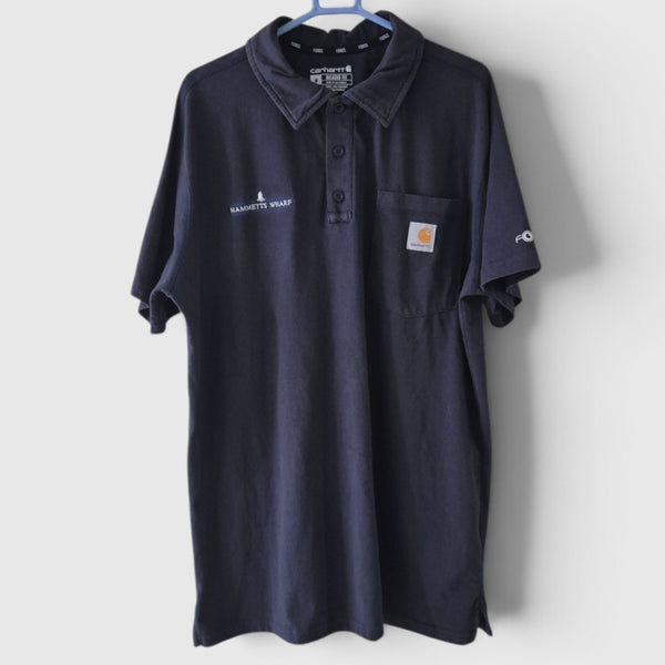 [BUNJANG] Carhartt Force Short Sleeve Polo Shirt / [해외M]칼하트 force 반팔카라티