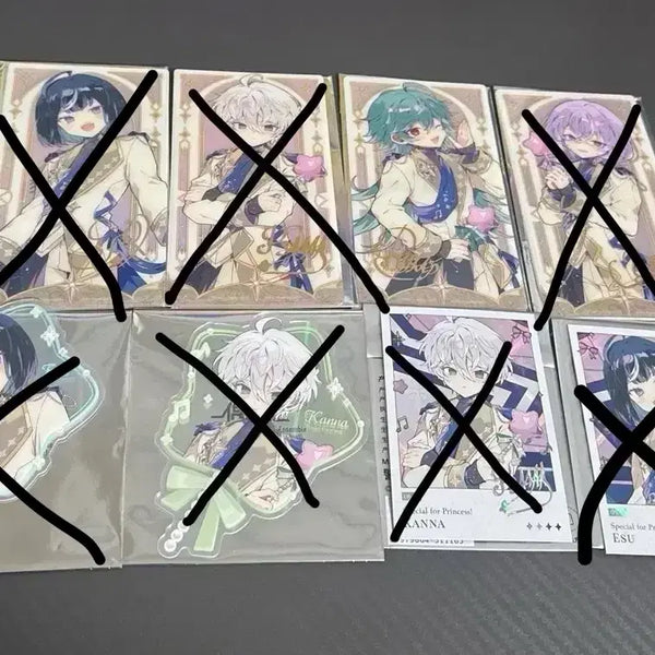 [BUNJANG] Ensemble Stars! Official Goods Kanna Rika Yume Dream Polaroids Set / 앙스타 모펀 에스 칸나 라이카 유메 드림 클카, 테마 클카, 폴라