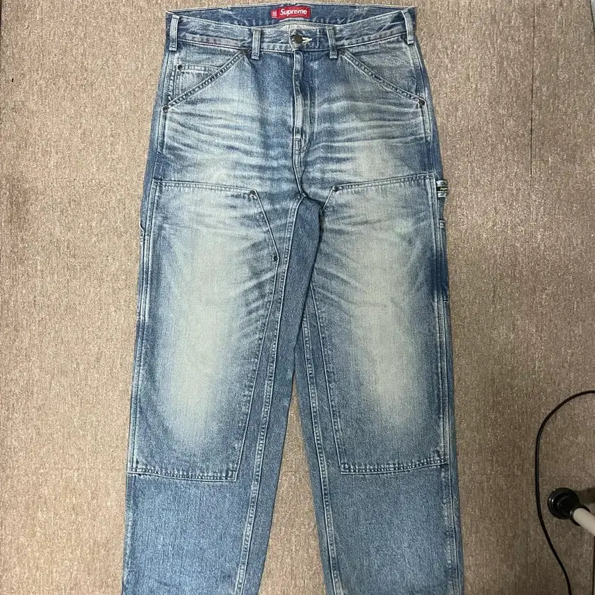 [BUNJANG] Supreme 25FW One Double Knee Denim Pants / 슈프림 25FW 원 더블니 데님 팬츠