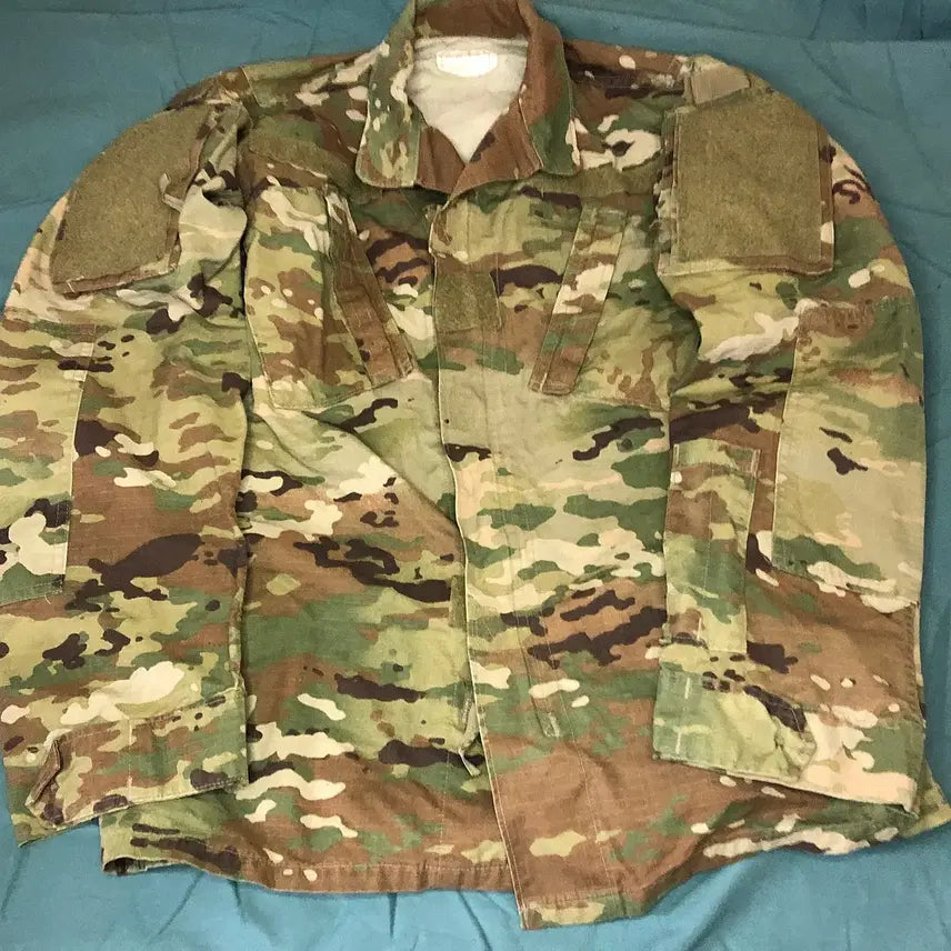[BUNJANG] US Army OCP MultiCam Combat Uniform Top (XS-R, A-Grade) / 전투복상의[특A급/XS-R] 오리지널 OCP 멀티캠 전투복 상의