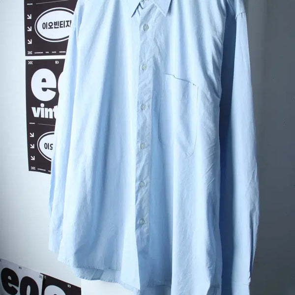 [BUNJANG] Anoblier Oversized Plain Shirt (XL-2XL) / (XL-2XL) 아노블리어 셔츠 남방 오버핏 빅사이즈 무지-H36889