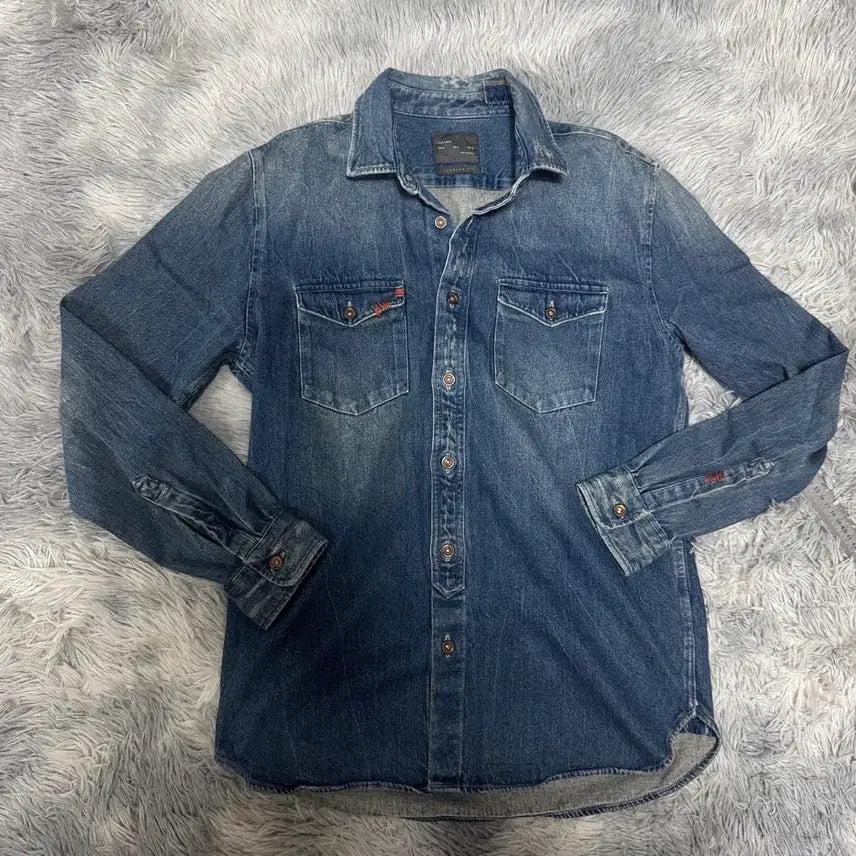 [BUNJANG] Zara Denim Shirt Medium / 자라 데님셔츠 M사이즈