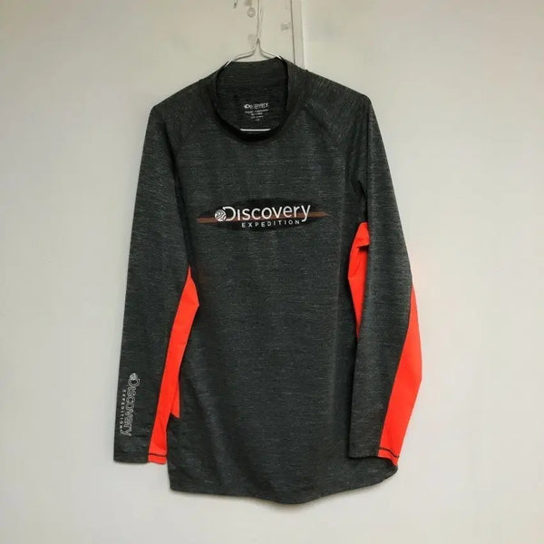 [BUNJANG] Discovery Men's Long Sleeve Rash Guard T-Shirt / 디스커버리 남성 래쉬가드 긴팔티 110XXL@9910