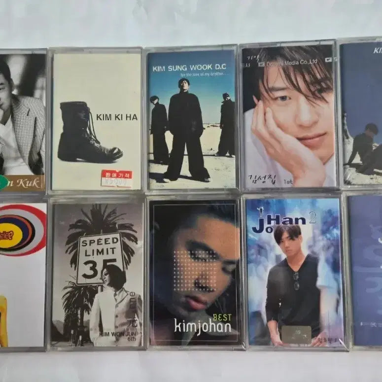 [BUNJANG] K-Pop Unsealed Cassette Tape Set (10pcs) / (미개봉) 가요 미개봉 카세트테이프