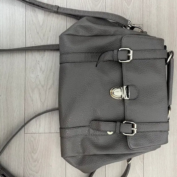 [BUNJANG] Anne Klein Leather Backpack / 앤클라인 가죽 백팩