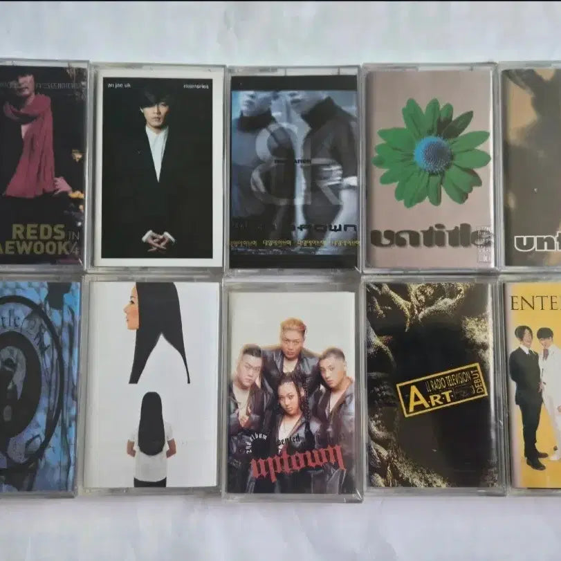 [BUNJANG] K-Pop Cassette Tape Bundle (Sealed) / (미개봉) 가요 미개봉 카세트테이프
