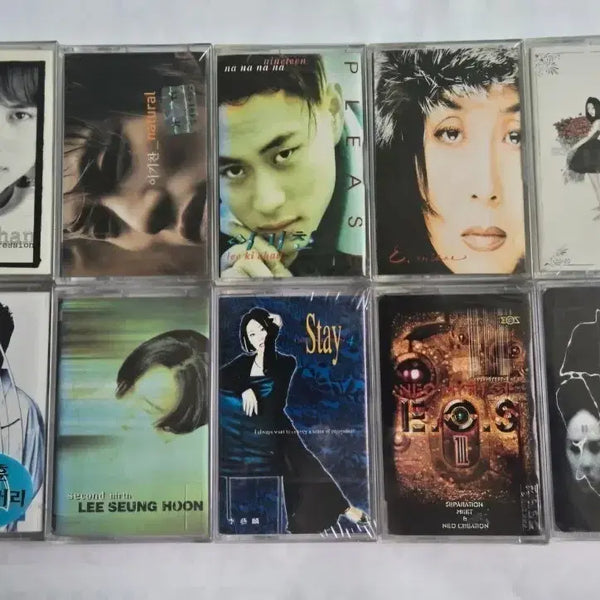 [BUNJANG] Sealed Cassette Tapes (Bundle Set) / (미개봉) 가요 미개봉 카세트테이프