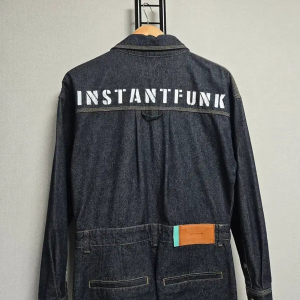 [BUNJANG] INSTANTFUNK Unisex Denim Jumpsuit / 인스턴트펑크 데님 점프수트 (남여공용가능)