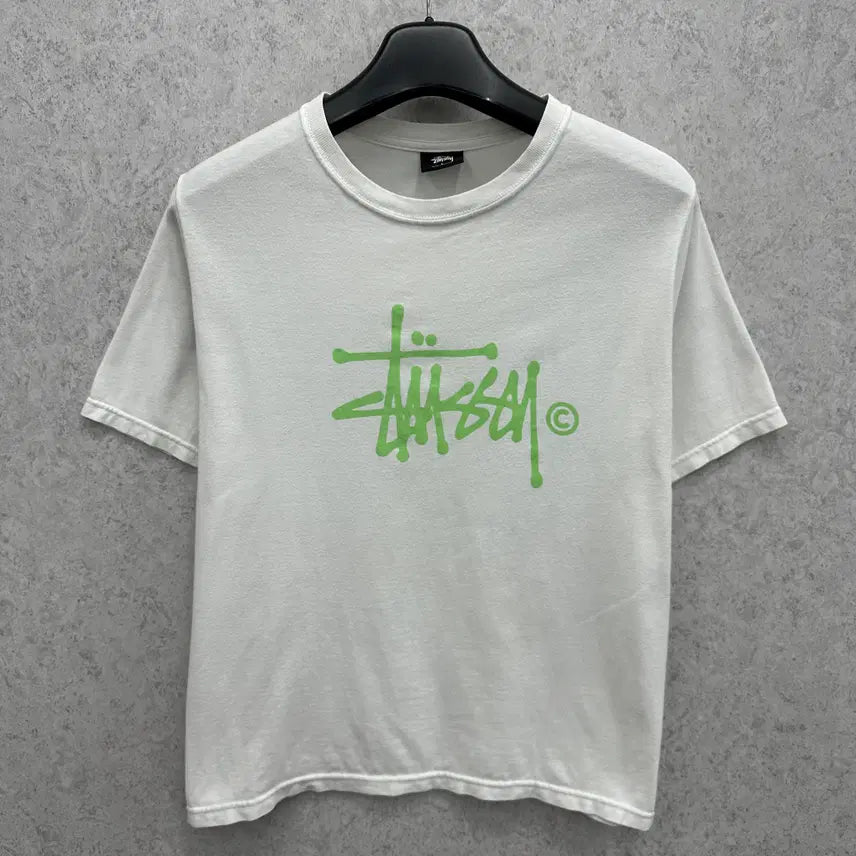 [BUNJANG] Stussy Women's T-Shirt Size L / 100 스투시 여자 반팔 티셔츠