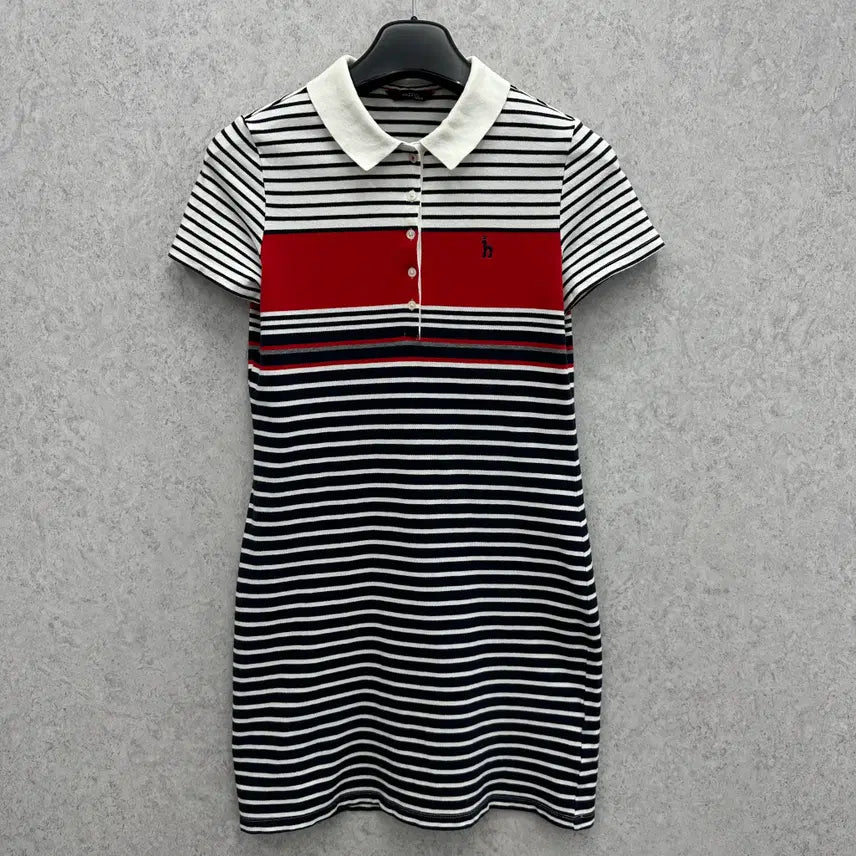 [BUNJANG] Hazzys Women's Short Sleeve Collar Dress (Size 90) / 90 헤지스 여자 반팔 카라 원피스