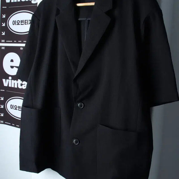 [BUNJANG] Spao Zip-up Windbreaker Jacket / (F) 스파오 집업 바람막이 점퍼자켓 정장 테일러 반소매-H36953