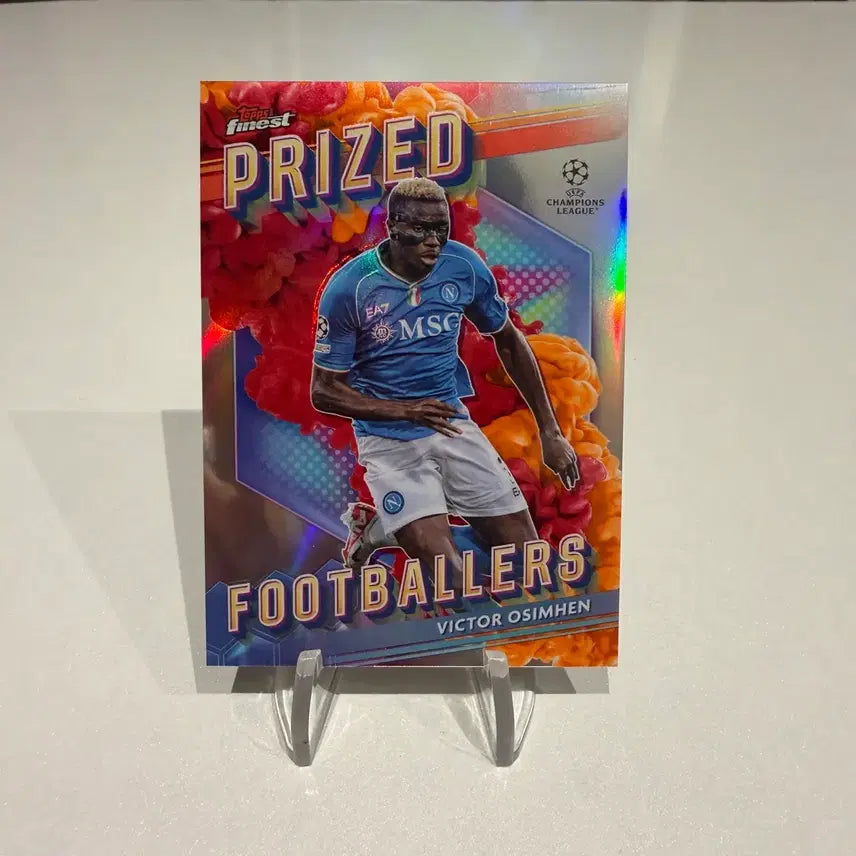 [BUNJANG] Victor Osimhen Napoli Prize Footballer Fusion SP Card / 나폴리 빅터 오시멘 프라이즈드 풋볼러 퓨전 SP 카드