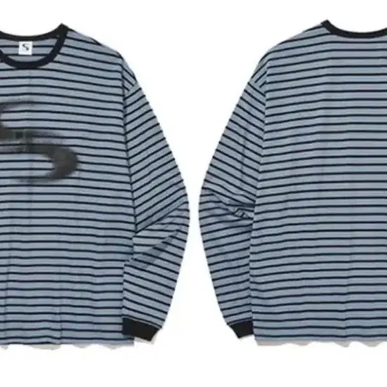 [BUNJANG] Sorano Stripe Long Sleeve Shirt / (무료배송) 소라노 스트라이프 롱슬리브