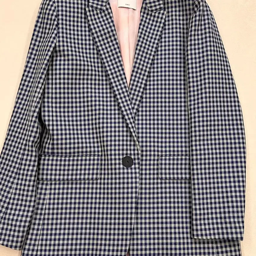 [BUNJANG] Sandro Houndstooth Pattern Jacket / 산드로 자켓